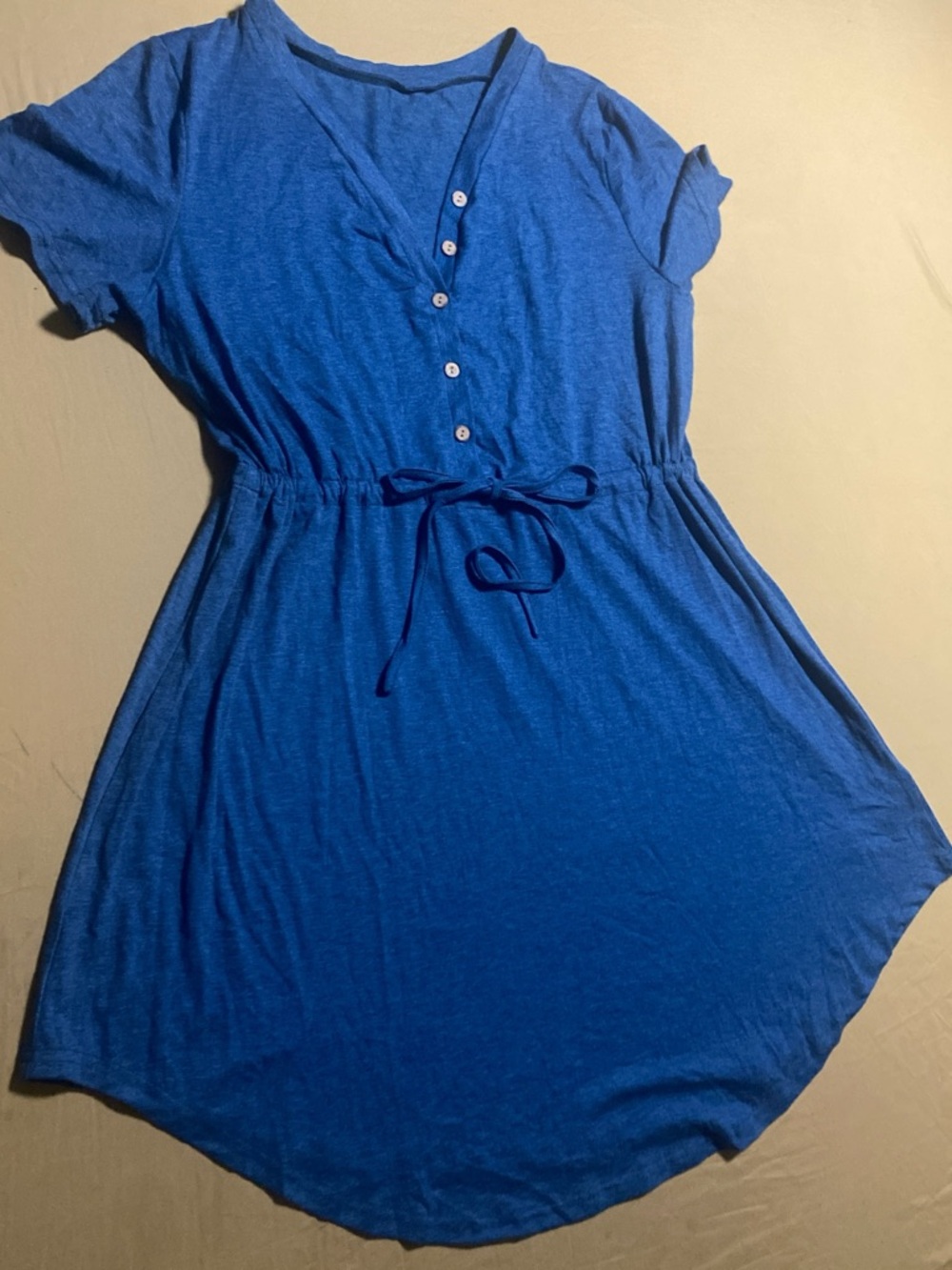 Cupshe Bright Blue Dress